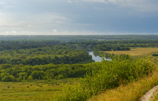 Река Дон в Дивногорье
